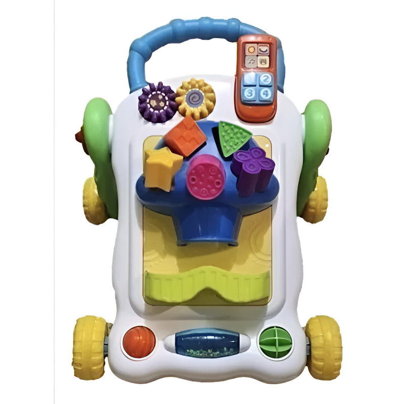 Andadera Caminadora Con Actividades Kidz Time, Destreza Color Multicolor