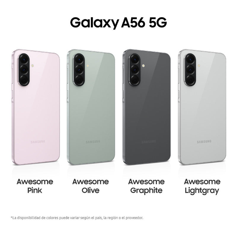 Samsung Galaxy A56 5g 128gb 8gb Ram Gris Oscuro - Excelente (Reacondicionado)