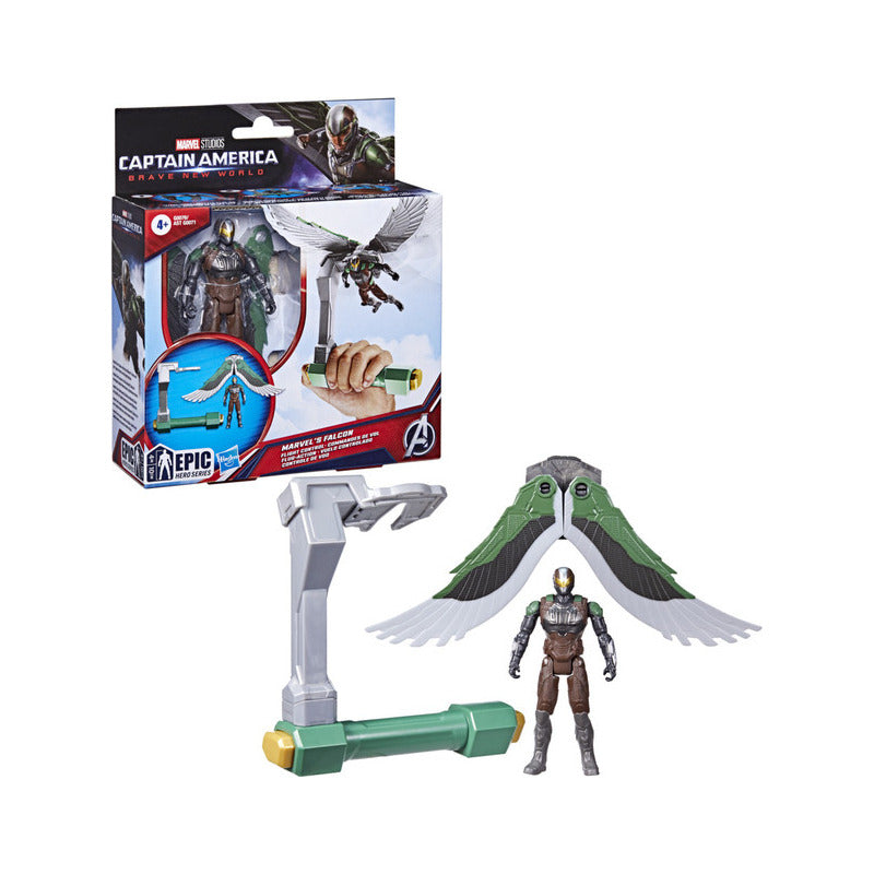 Marvel Capitán América Figura Falcon Vuelo Controlado