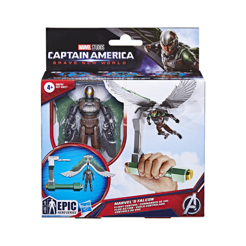 Marvel Capitán América Figura Falcon Vuelo Controlado
