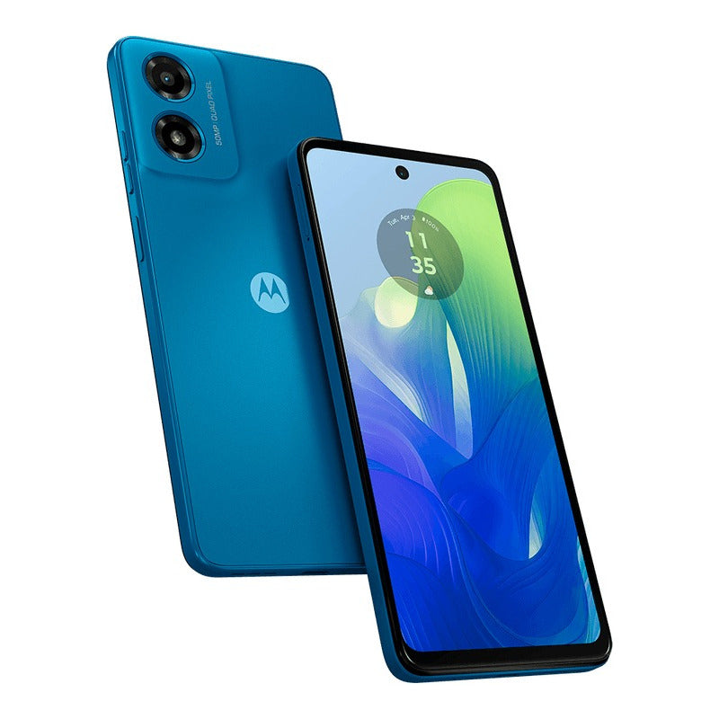 Motorola Moto G04s Azul 4+128gb (nuevo Con Caja Abierta)